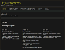 Tablet Screenshot of hg-andersson.com